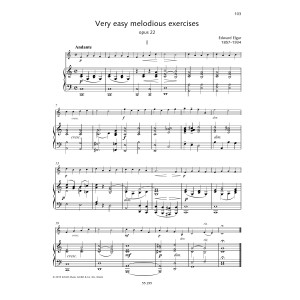 Very easy melodious exercises